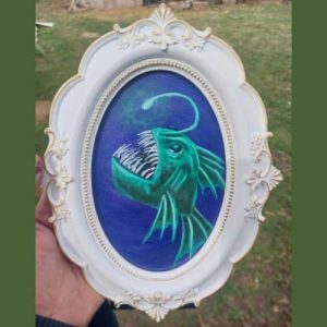 deep glow angler fish daylight