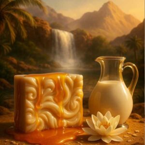 Milk and Honey Creamy Soap Bar